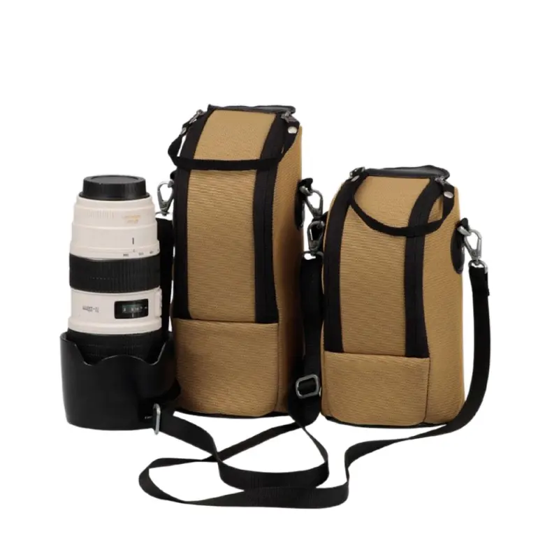 फैक्टरी अनुकूलित स्लेट कैमरा लेंस बैरल एंटी-टकराव, शॉकप्रूफ, डुस्टप्रूफ लेंस बैग कैनन निकोन लेंस बैग भंडारण बैग