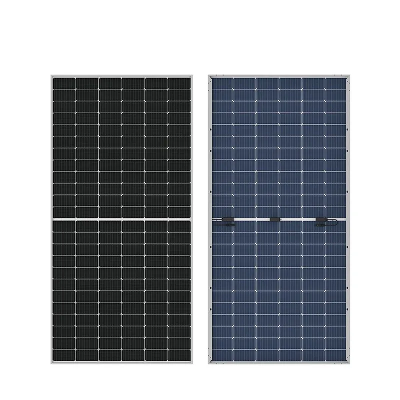 Module solaire noir complet de sortie d'usine panneau solaire de 410 à 430 watts module solaire en silicium cristallin meilleurs panneaux photovoltaïques