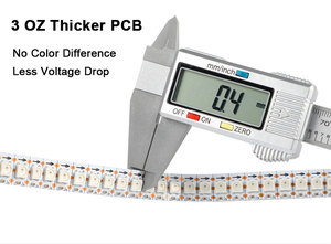 DC5V WS2812B 30 60 96 144 LED/m indirizzabile RGB LED nastro WS2812 LED striscia di luce WS2812 - Product Image 5