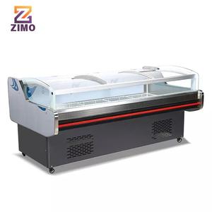 מקרר הקצב טרי בשר תצוגת Chiller