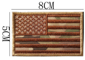 Grenz überschreiten des Set Fertiges Blitz-Revers-Abzeichen CP Camouflage Uniform Armband Stickerei Patch Magic Tape AA Qualifikation - Product Image 3