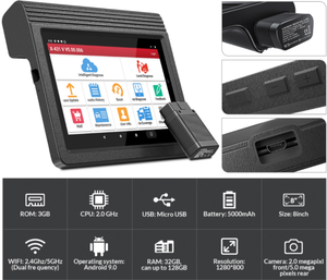 Baohua Scanner Auto Tool Kfz-Code leser ODB2-Schlüsselprogrammierdiagnose X431 V.