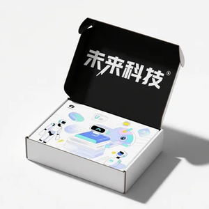Customized Electronics <strong>Boxes</strong> with Logo Embossed UV Coating and Matt Lamination Sponge Lined Folder Type Shipments - Product Image 6