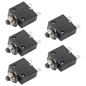15 Amp Push Button <strong>Circuit</strong> <strong>Breaker</strong> 125-250V AC 50V DC L1 Series Manual Reset Thermal <strong>Circuit</strong> <strong>Breaker</strong> Thermal Overload Protector - Product Image 4