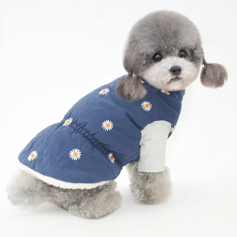 Dresspet özelleştirilmiş ceket su geçirmez Ets küçük yaz beyaz ucuz köpek giysileri kız küçük köpekler için güvenlik