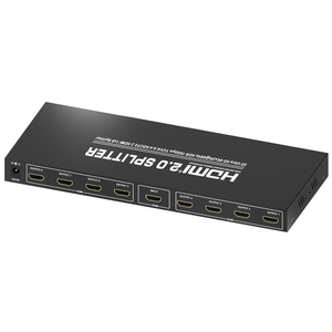 4K @ 60Hz 8 puertos HDMI 2,0 Splitter 1x8 HDMI Splitter 1in 2 out 4:4:4 8bit Scaler Output 3D EDID - Product Image 2