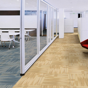 Autovi Polypropylene văn phòng broadloom Thảm Jacquard thương mại striated Thảm gạch - Product Image 2