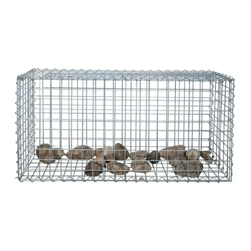 Barrière soudée de panier de Gabion de mur de Gabion galvanisée soudée facilement assemblée