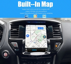 Vertical IPS Screen Android <strong>12</strong> DSP GPS Navigation Multimedia Stereo Car Radio for Nissan <strong>Pathfinder</strong> R52 SL SV 2012-2020 - Product Image 4