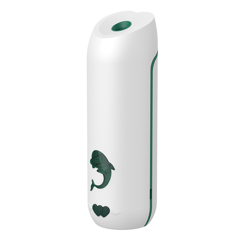 Dolphin white and green