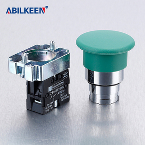 Interruttore a pulsante di arresto di emergenza a fungo da 22mm per iniziare con funzione di bloccaggio - Product Image 6