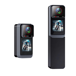 กล้องแอคชั่นกีฬากันน้ำ Wi-Fi 4K แบบพกพากันสั่นหกแกนหมุน30ม. ป้องกันการสั่นไหวสำหรับ vlogging ความละเอียดสูง - Product Image 1