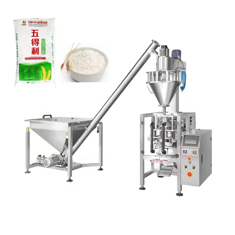 Machines industrielles de remplissage de poudre, remplisseuses de tarière/petite machine d'emballage de poudre/machine d'emballage de remplissage de poudre de farine