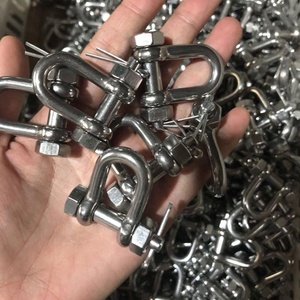 不对称不锈钢弹簧挂钩，带孔眼优质产品，挂钩类别 - Product Image 3