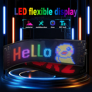 App <strong>Control</strong> Flexible LED Sign Board <strong>Moving</strong> <strong>Text</strong> Message <strong>Display</strong> Sign High Brightness Led <strong>Display</strong> Screen - Product Image 2