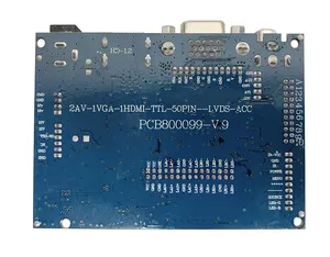 Schermo LCD da 7 pollici 1024*600 schermo compatibile con HDMI VGA AV scheda di controllo digitalizzatore Touchscreen per Monitor Raspberry Pi - Product Image 4