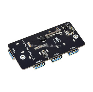 Ahududu Pi CM4 anakart PCI-E USB3.2 M.2 genişletme kartı PCI-E M.2 adaptör kartı