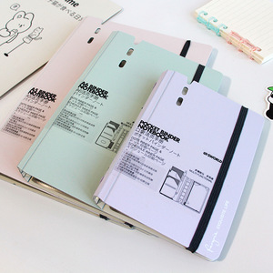 A7 Cute Daily Planner Spiral Bound Notebooks <strong>Small</strong> Size Pocket Binder with 40 Sheets PU Cover Offset Paper for School <strong>Writing</strong> - Product Image 5