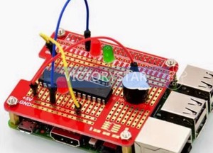 Compatible with <strong>Raspberry</strong> <strong>Pi</strong> 2nd generation B A HAT hole board DIY welding kitCompatible with <strong>Raspberry</strong> <strong>Pi</strong> 2 3 B type B <strong>GPIO</strong> U