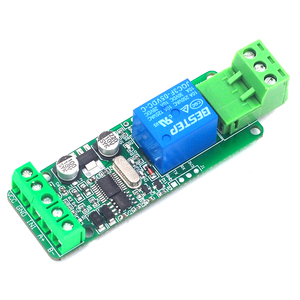 5V 12V 24V Modbus Rtu 1-Kanal-Relaismodul RS485 TTL-Kommunikation 1 Schalter-Eingangs-/Ausgangs relais modul - Product Image 4