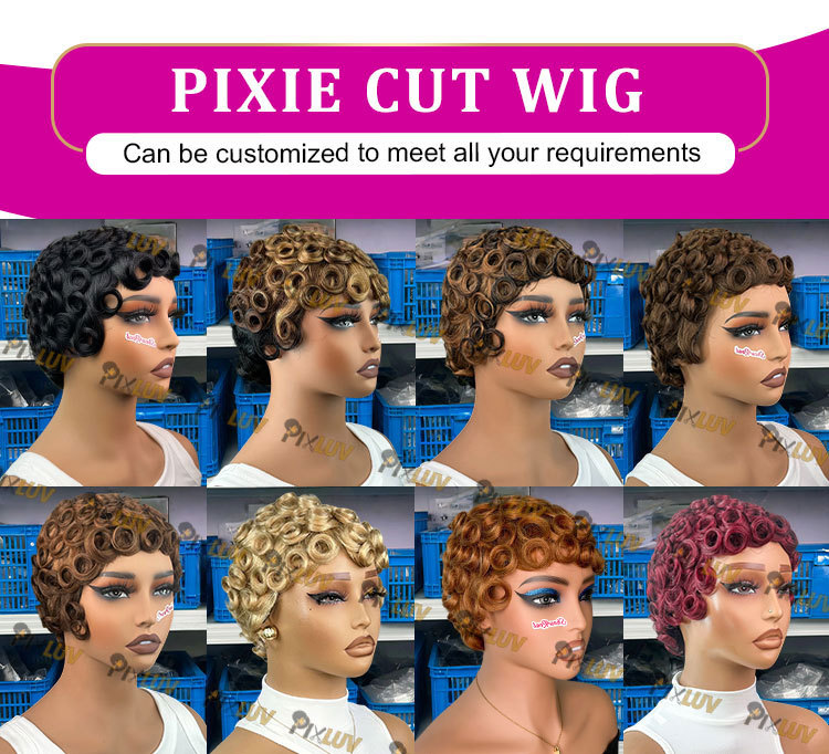 pixie cut wig