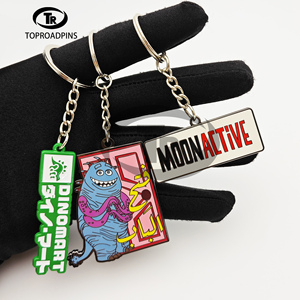 Express Envelope <strong>Key</strong> Chain Pendant Gift Factory Wholesale Couple Keychain Metal - Product Image 6