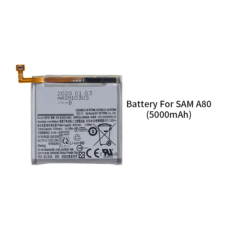 Sức Mạnh Thay Thế Điện Thoại Di Động Pin Cho Samsung A71 A80 J1 Mini Thủ 2016 I9300 Cho Galaxy S III Có Thể Sạc Lại Pin