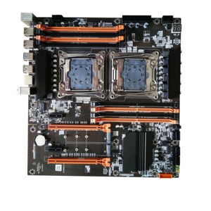 24 yıl üretici ATX LGA2011-V3 X99 mobo çift cpu xeon 4 kanal DDR4 masaüstü oyun anakart ve sunucu kombinasyonları ile - Product Image 1
