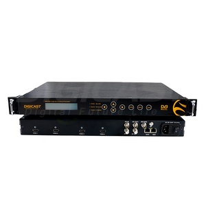 IPTV DVB-S2ストリーミングサーバーMPEG-4 HEVC H.264 HDエンコーダー変調器TVステーション機器 - Product Image 1