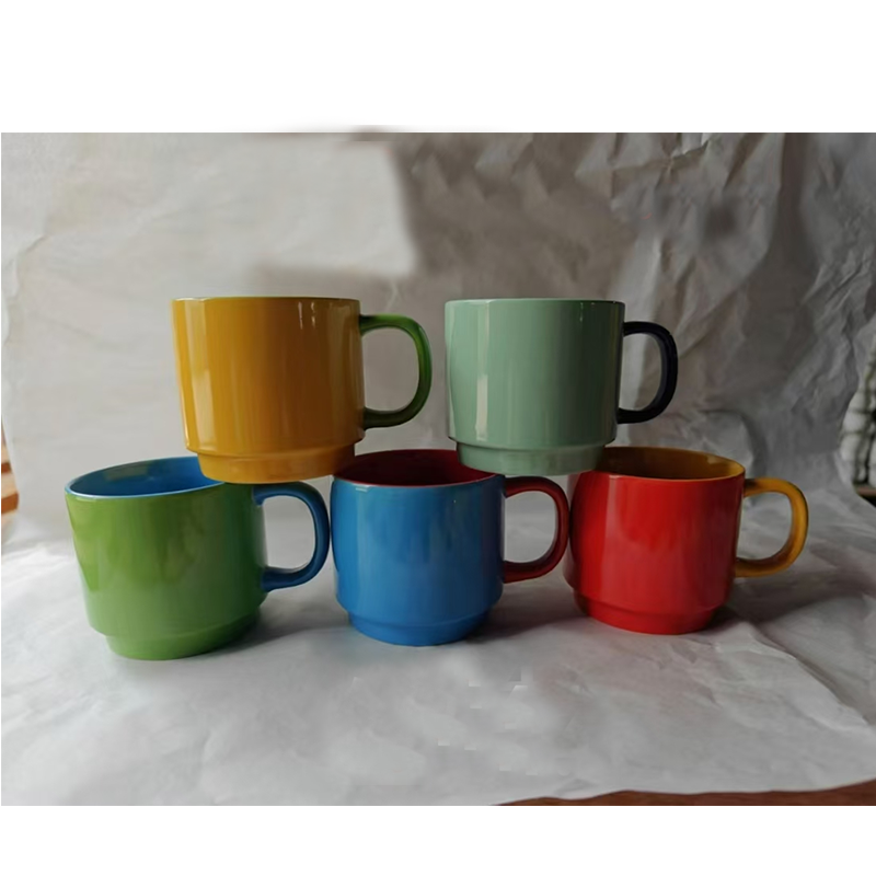 Yellow, green, blue, red