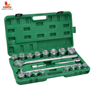 <strong>Professional</strong> Ratchet Sleeve <strong>Wrench</strong> 21pcs 3/4&quot; Mechanic Tool Socket Set for Vehicle Maintenance Tool <strong>Box</strong> Set - Product Image 2