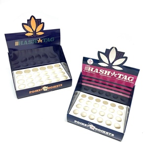 Caja de exhibición de cartón personalizada, cajas de exhibición de embalaje de papel de mostrador superior impreso para tienda minorista de pre roll - Product Image 2