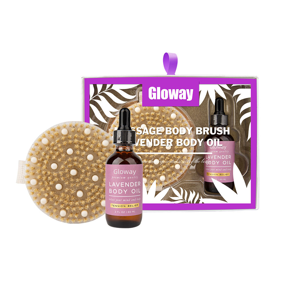 น้ำมันลาเวนเดอร์2 + แปรงอาบน้ำ