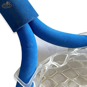 Fly Fishing Landing <strong>Net</strong> Carp Bass Trout Alloy Frame Dip <strong>Net</strong> PVC Rubber Mesh EVA Handle Wading Hand <strong>Net</strong> - Product Image 5