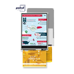 Pocld 2,8 "240*320 Resolución Módulo TFT LCD de 2,8 pulgadas con interfaz MCU Pantalla táctil resistiva Pantalla LCD - Product Image 1