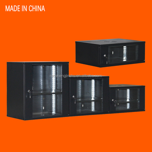 19 inç raf 1U Network sunucu dolabı özel boyut 9U çelik ve Metal sunucu dolabı stok için hazır - Product Image 2