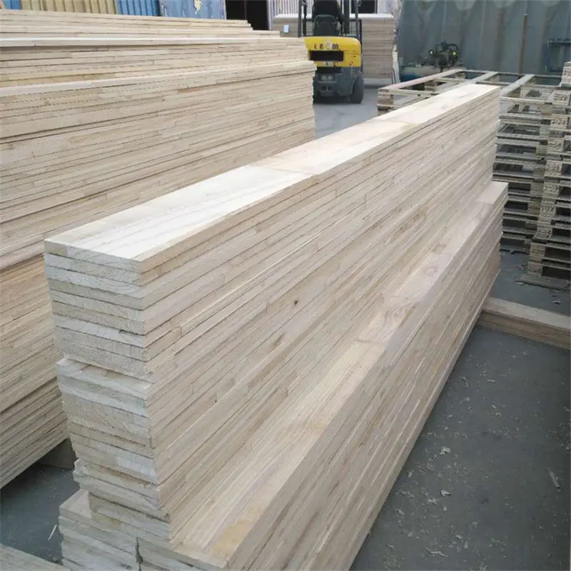 Hengyu paulownia wood slats timber wood solid wood boards paulownia finger jointed boards