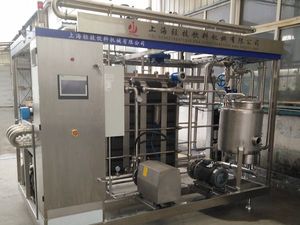 Hoch effizienter Pasteur isierer 500-20000l/H Für Eiscreme Verarbeitung linie kunden spezifische Pasteur isierungs maschine für Milch/Joghurt/Fruchtsaft - Product Image 4