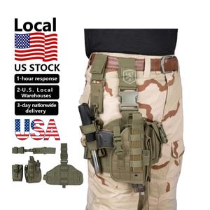 อุปกรณ์ฝึกยุทธวิธีคลังสินค้าอเมริกันอุปกรณ์กลางแจ้งซองใส่ยุทธวิธีต้นขาแบบยุทธวิธี - Product Image 1