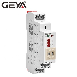 GEYA-relé de temporizador de ajuste Digital, GRT8-K, CA, CC, 12V, 24V, 220V, 230V, relé de encendido y apagado multifunción, novedad - Product Image 3