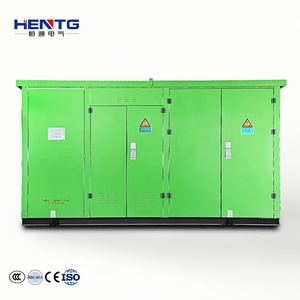 Alta qualità 1250kVA compatto Design all'aperto sottostazione trasformatore 6kV 35kV 69kV ingresso 380V uscita 50Hz 60Hz - Product Image 1
