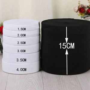 Factory Sale Custom <strong>Elastic</strong> Band High Elasticity 1.5'' Wide Knit Sewing Spool for Sewing Crafting Webbing Product Category - Product Image 2