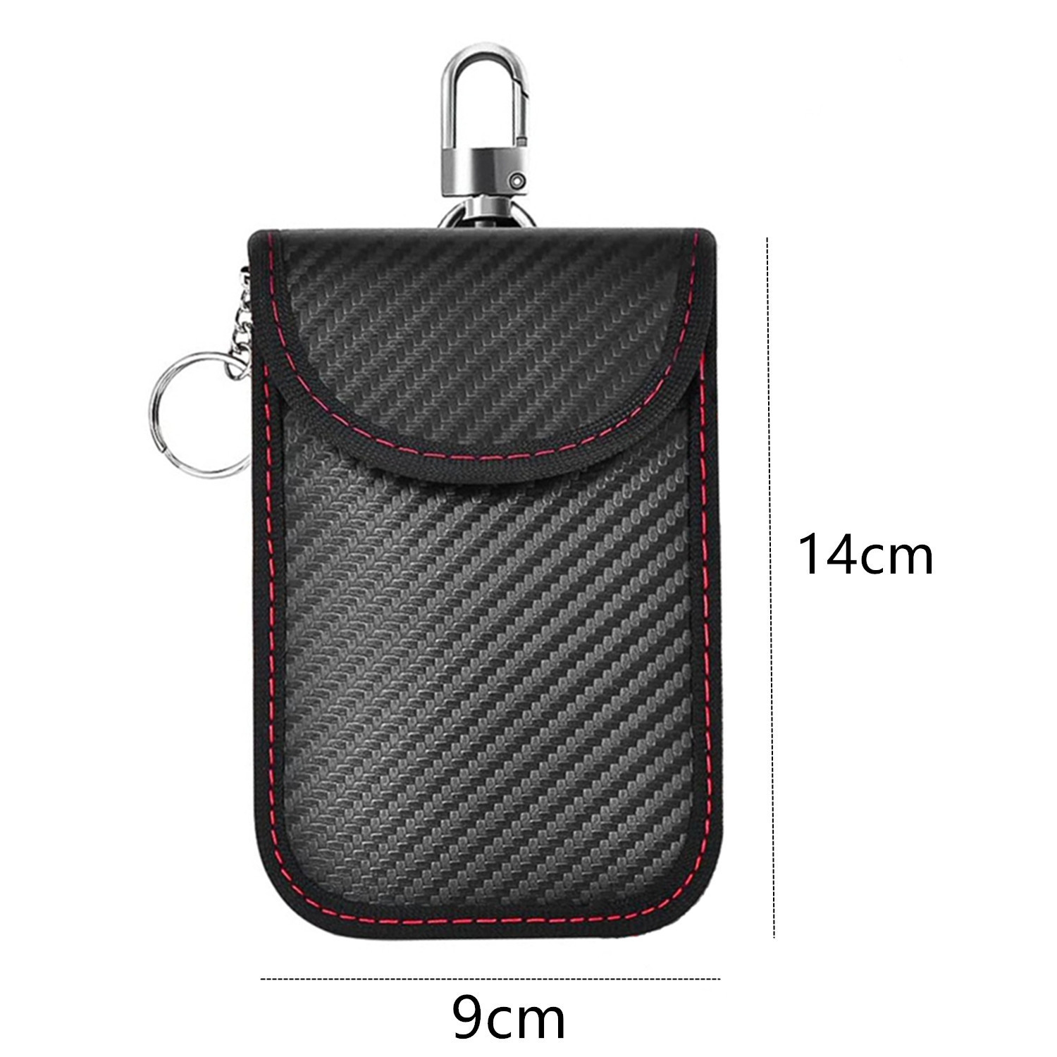 Vertical medium size with hook clasp