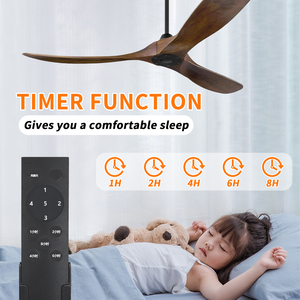 Phổ nhà <span class=keywords><strong>AC</strong></span> điều khiển từ xa cho quạt trần ánh sáng với chức năng hẹn giờ học tập Mã 30m phạm vi AAA pin 12 nút - Product Image 6