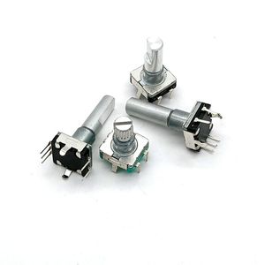 Terwin Long Rotation Life Encoder der EC11-Serie Metall-und Kunststoff material des Wellen-Druckschalter-Drehgebers - Product Image 1