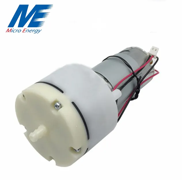 Venta al por mayor 12V 24V DC Motor silencioso Mini diafragma electrónico de la bomba de vacío de aire