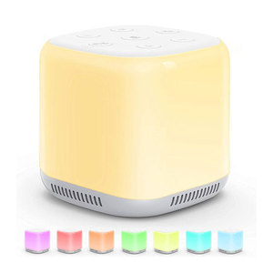 2023 Trắng tiếng ồn máy xách tay ánh sáng ban đêm với liệu pháp giấc ngủ cho trẻ sơ sinh, 28 thư giãn & nhẹ nhàng thiên nhiên âm thanh 10 màu sắc - Product Image 6