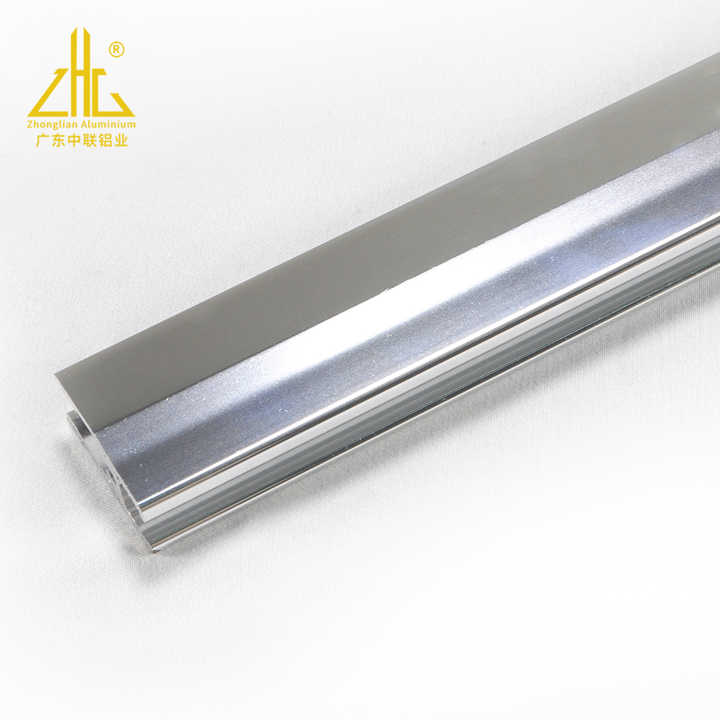 Factory Direct Sales Chrome-plated Shower Room Aluminum Customized Aluminum Profile Standard U-shaped Aluminum Profiles