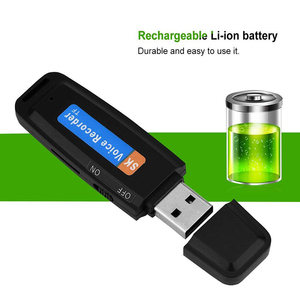 Mini USB registratore vocale digitale con scheda 32GB U disco Driver Flash penna Audio - Product Image 2
