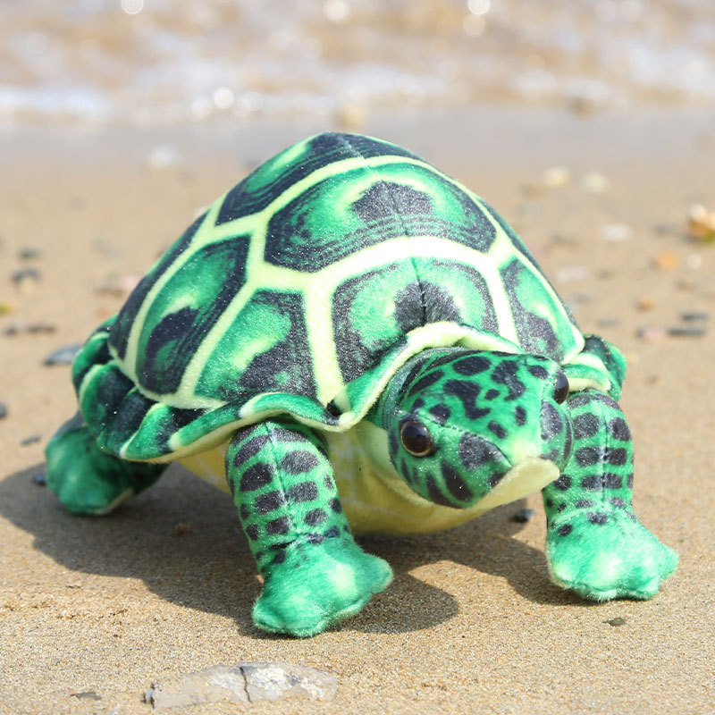 Simulación tortuga verde 30cm 130g